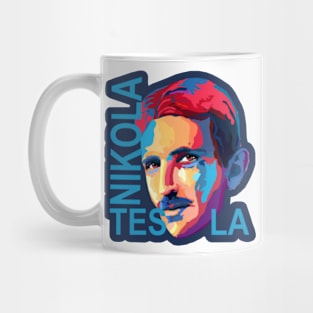 nikola tesla portrait Mug